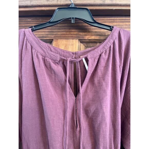 Free People The Only One ruched tie back mini dress Small - Picture 3 of 6